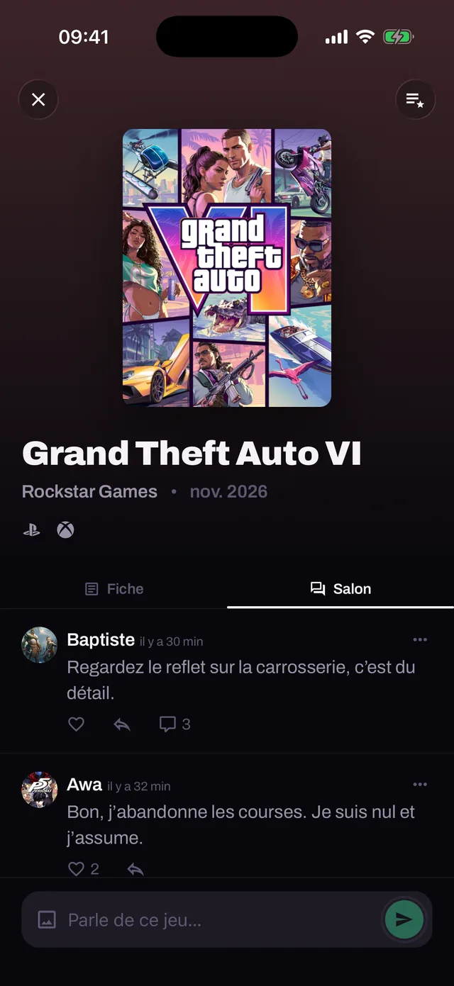 The Grand Theft Auto VI room.