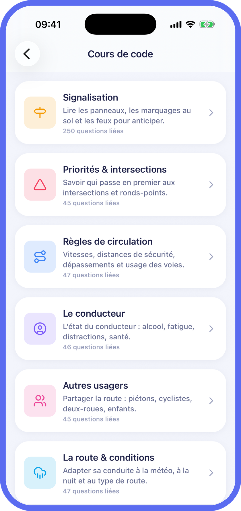 Cours illustrés dans Code Express